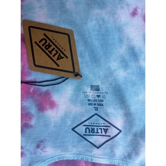 Altru Men's Cotton Tie Dye Sleeveless Surf Tank Shirt L XL - Picture 13 of 16